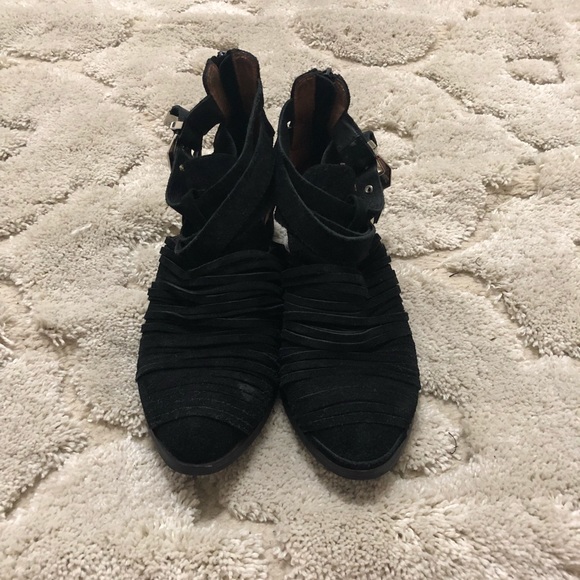 SOLD Jeffrey Campbell suede stewpot booties - Picture 3 of 5